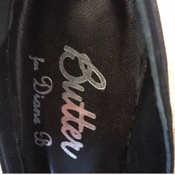 BUTTER FOR DIANE B SATIN SHOES.  NEW - Picture 6 of 7